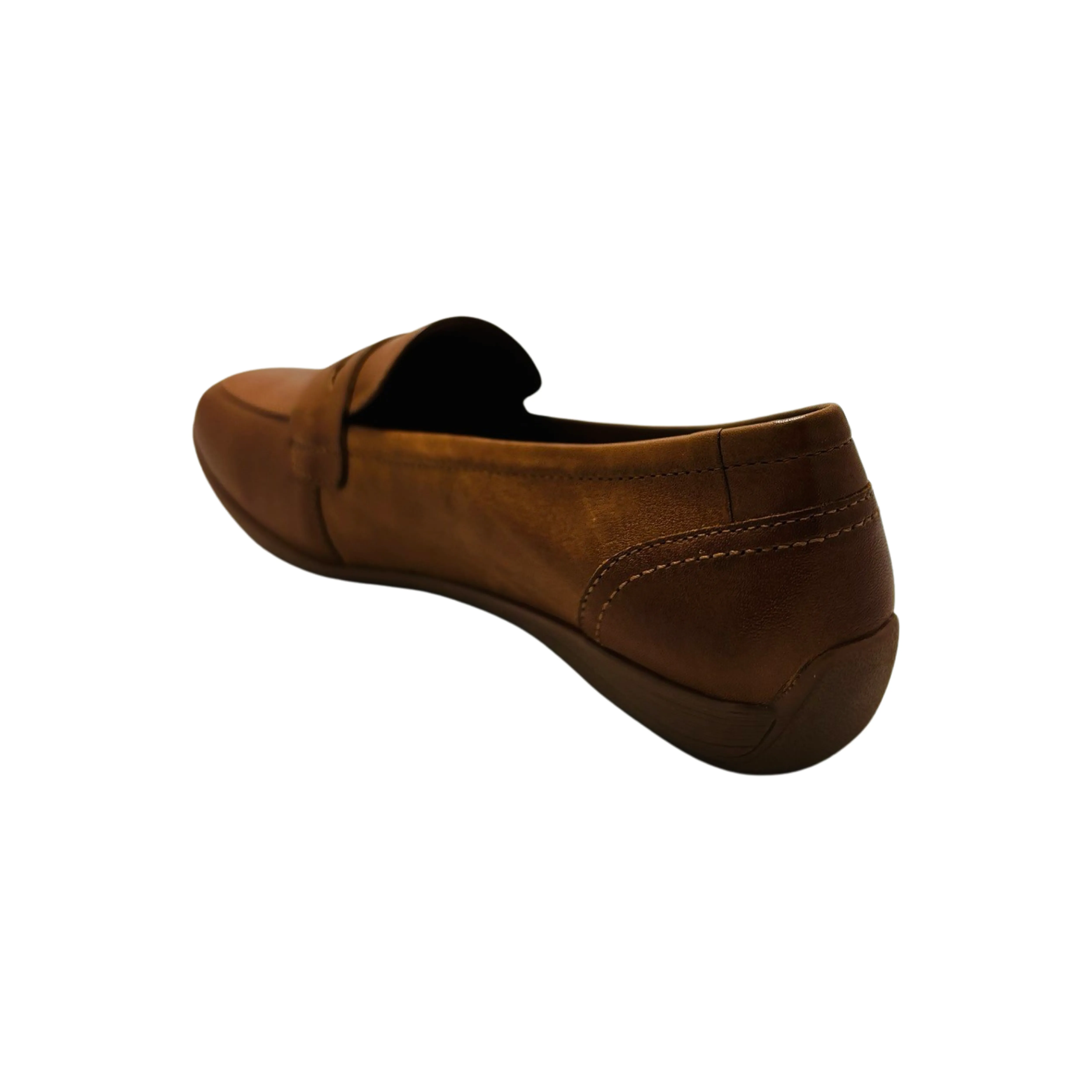 74822 Camel Leather Loafer