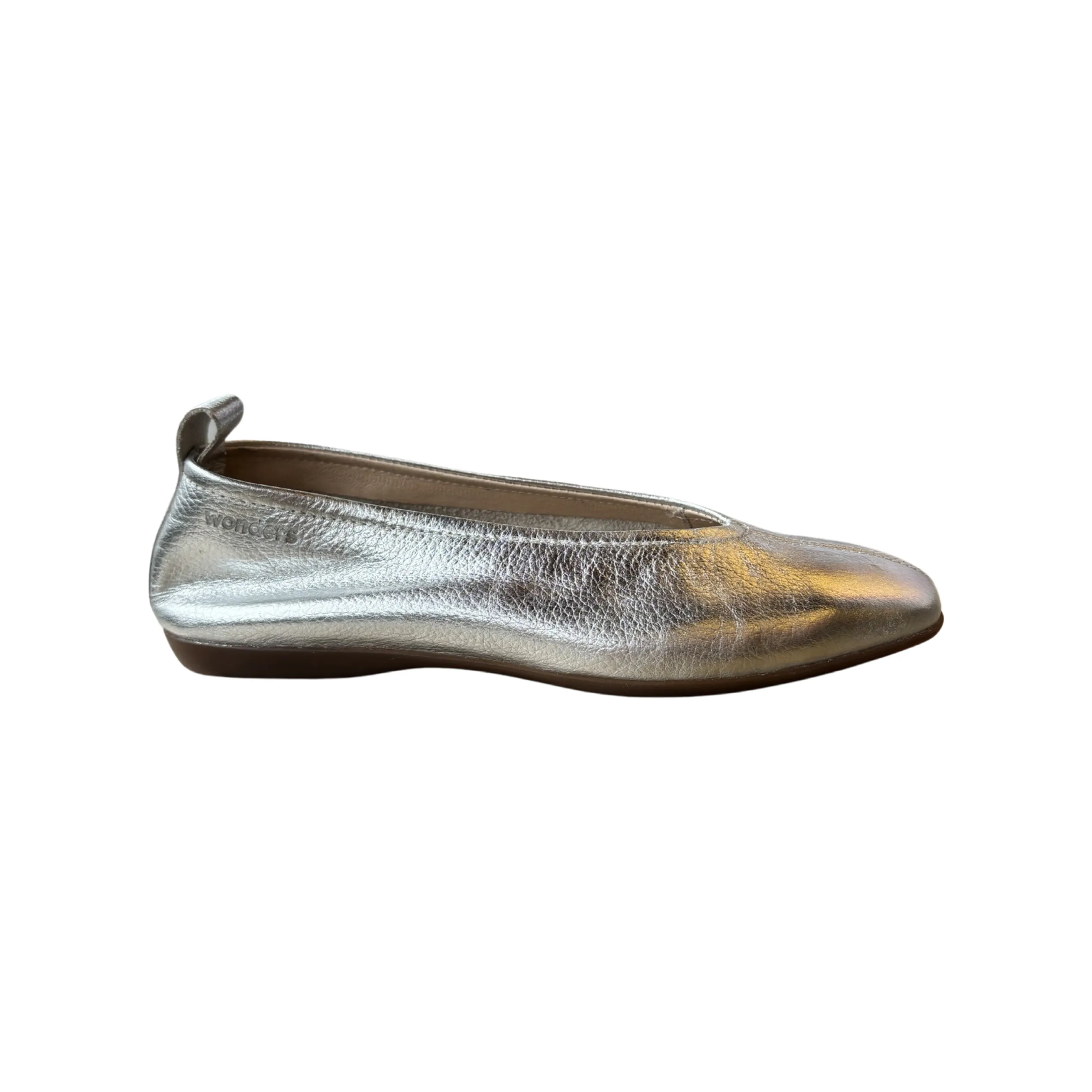 A8661 Silver Ballet Flat