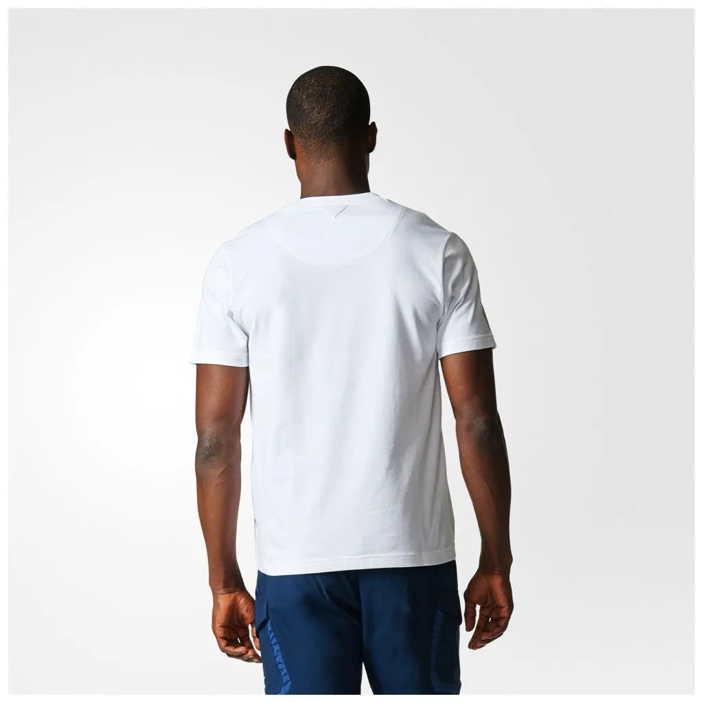 ADIDAS ORIGINALS X WHITE MOUNTAINEERING JAPAN AOWM TEE WHITE BQ0972