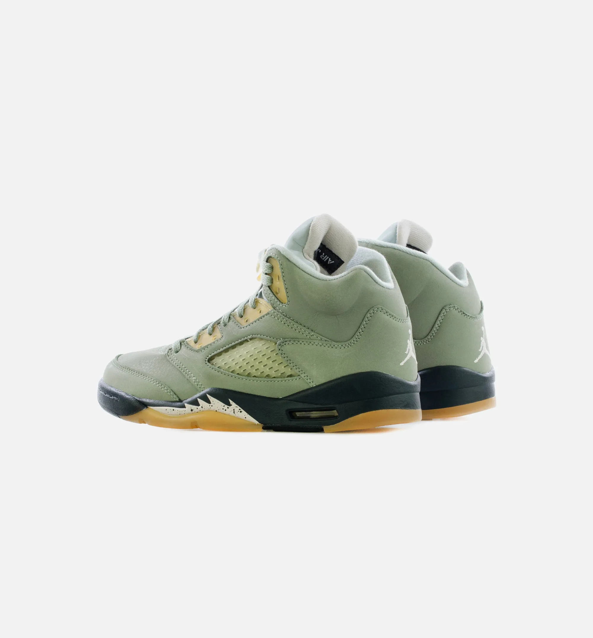 Air Jordan 5 Jade Horizon Grade School Lifestyle Shoe - Jade Horizon/Light Silver/Anthracite/Pink Glaze Free Shipping