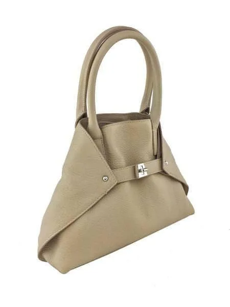 Akris Little Ai Convertible Leather Tote Bag