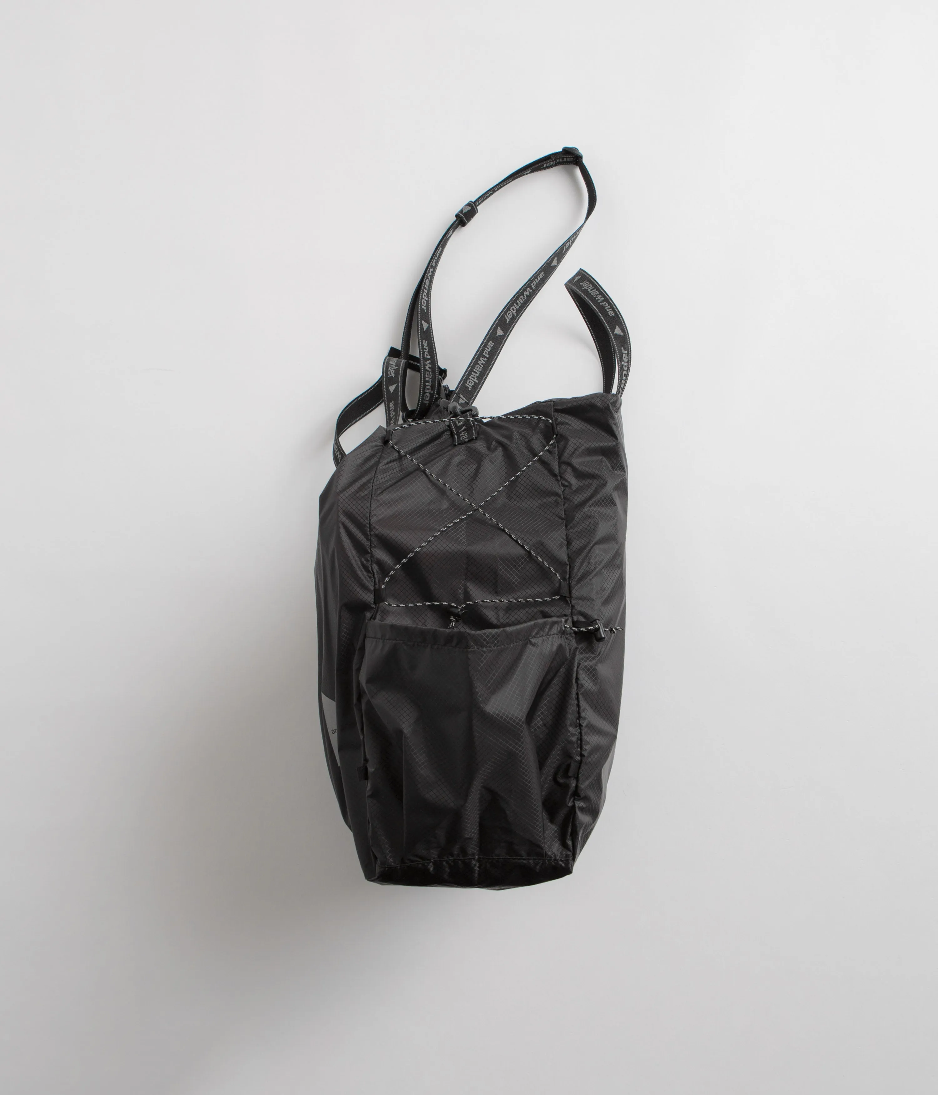 and wander Sil Tote Bag - Charcoal