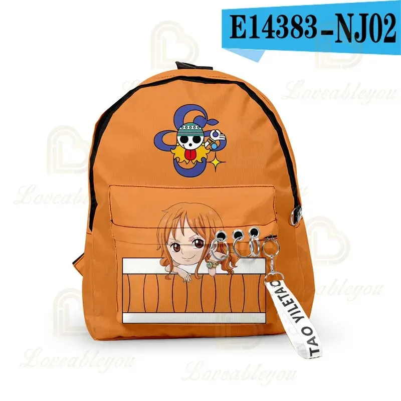 Anime One Piece Oxford Bag School Backpack Boy Children Girl Backpack Fashion Primary School Shoulder Bag Unisex 3d Print