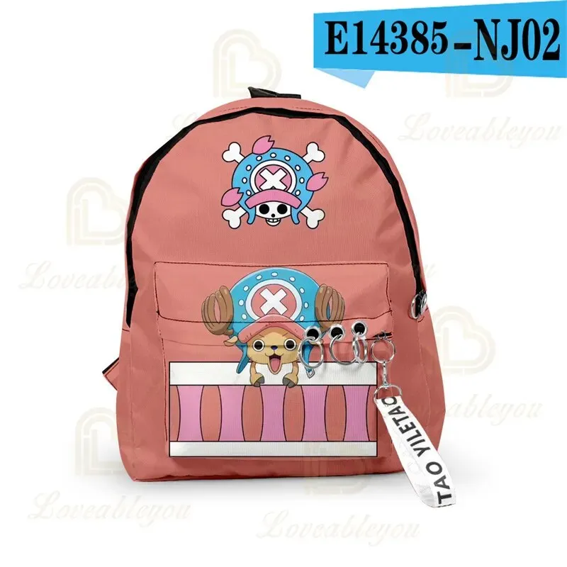 Anime One Piece Oxford Bag School Backpack Boy Children Girl Backpack Fashion Primary School Shoulder Bag Unisex 3d Print