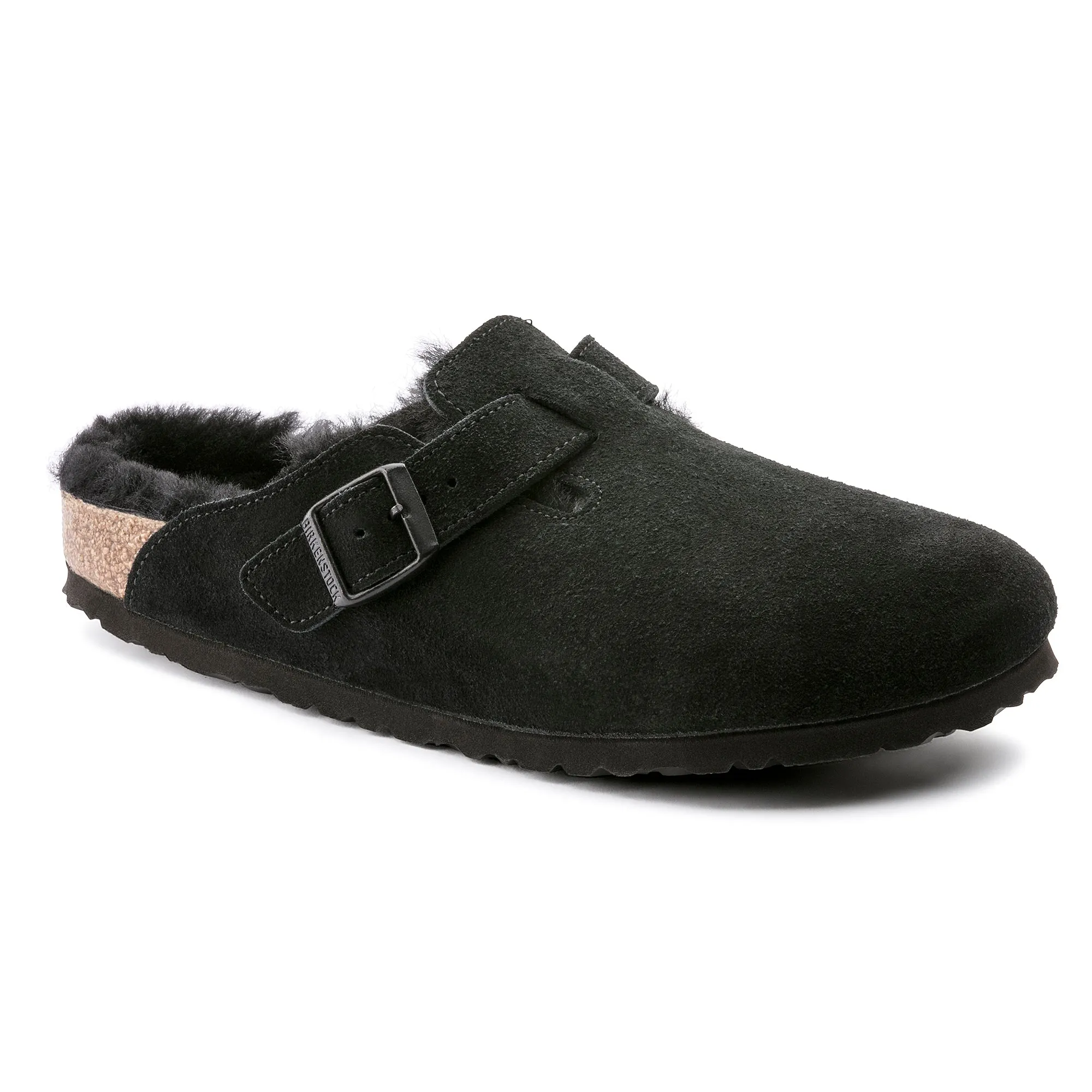 Birkenstock - Boston Shearling Black N 259883