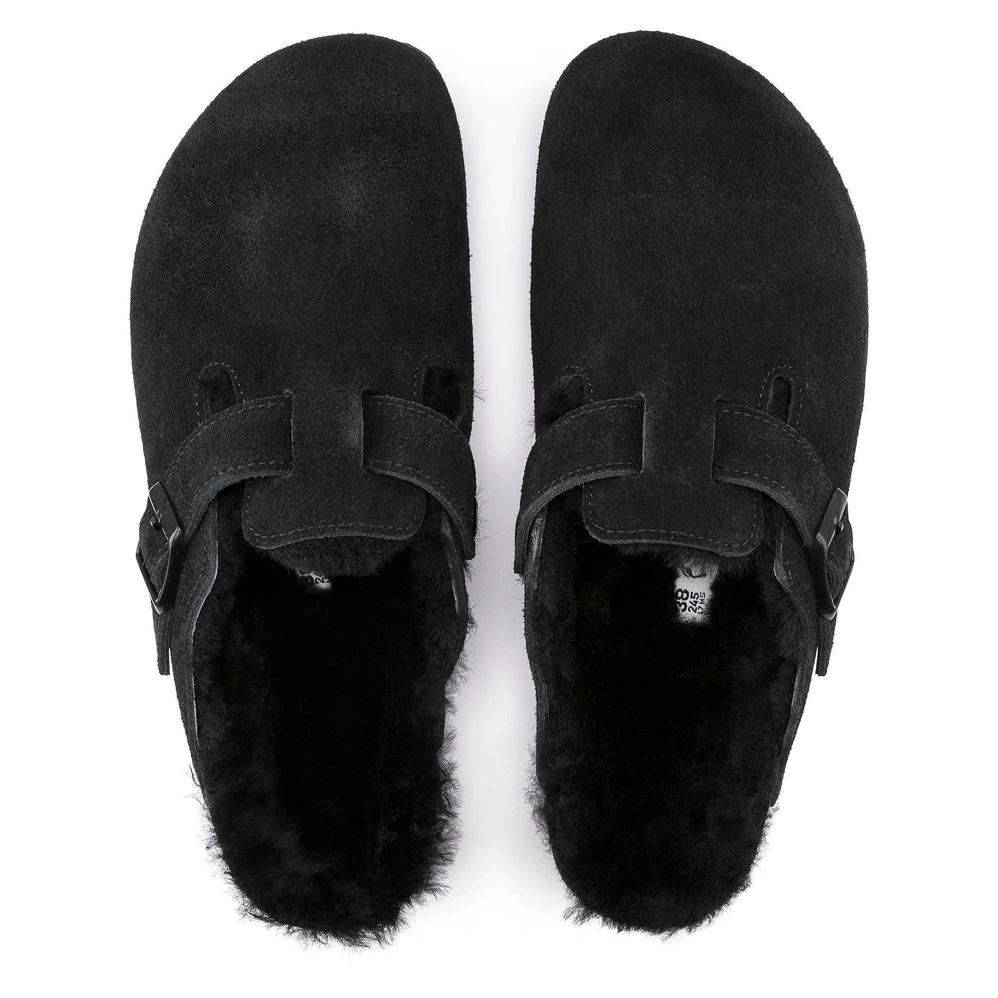 Birkenstock - Boston Shearling Black N 259883