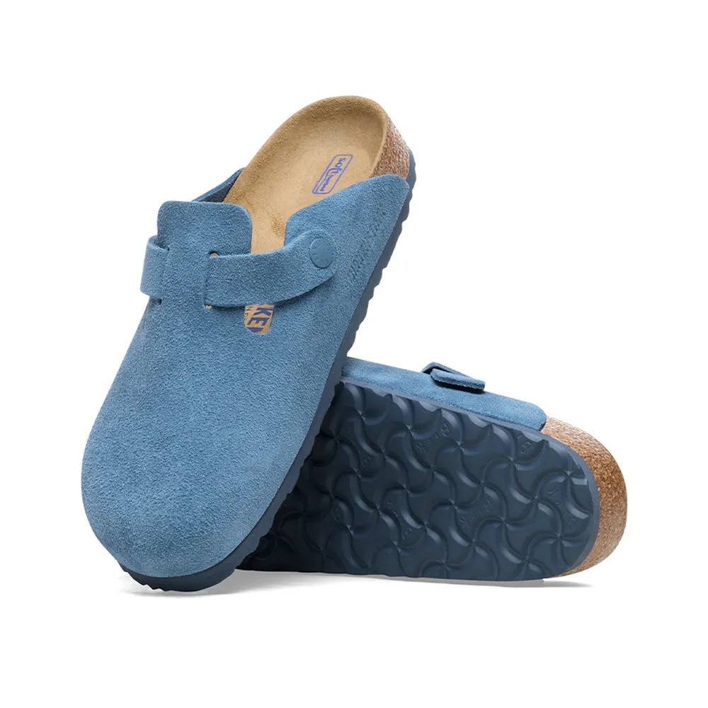 Birkenstock Boston Suede Elemental Blue