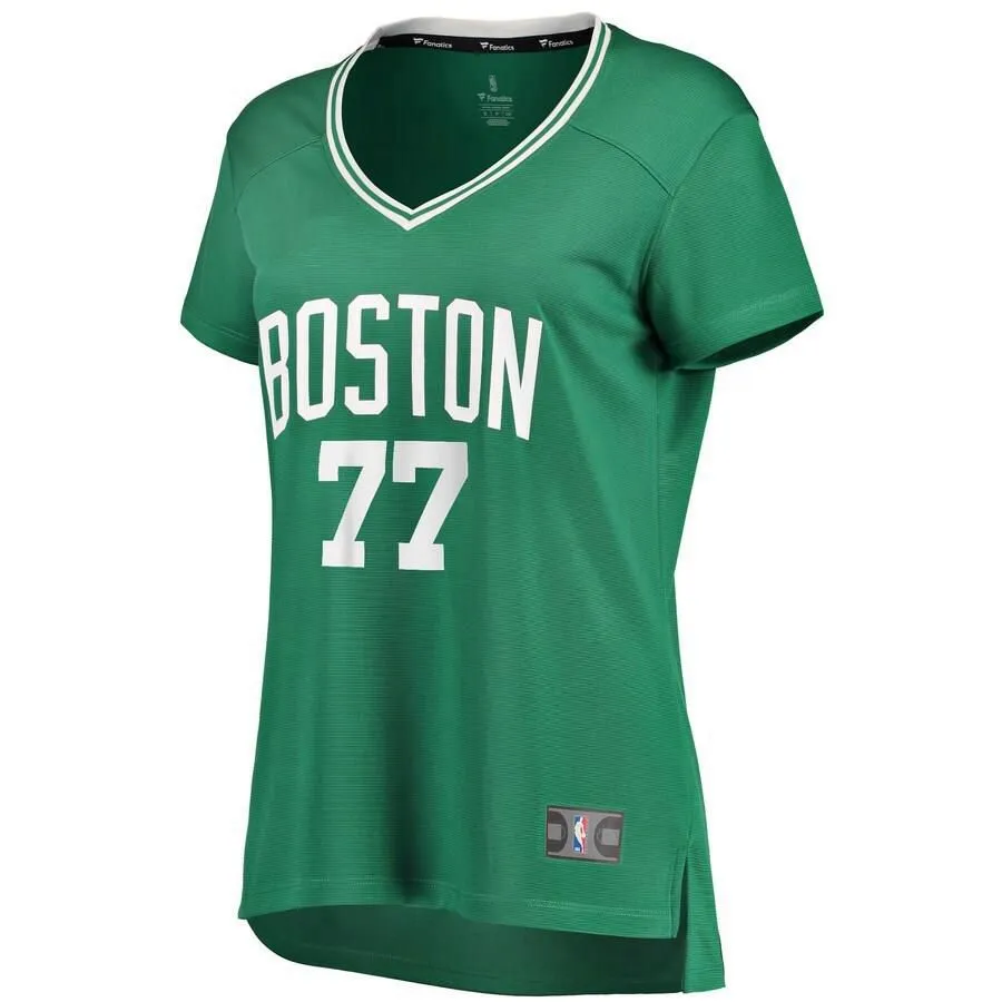 Boston Celtics Vincent Poirier Fanatics Branded Fast Break Player Icon Jersey Womens - Green | Ireland Y2455P3