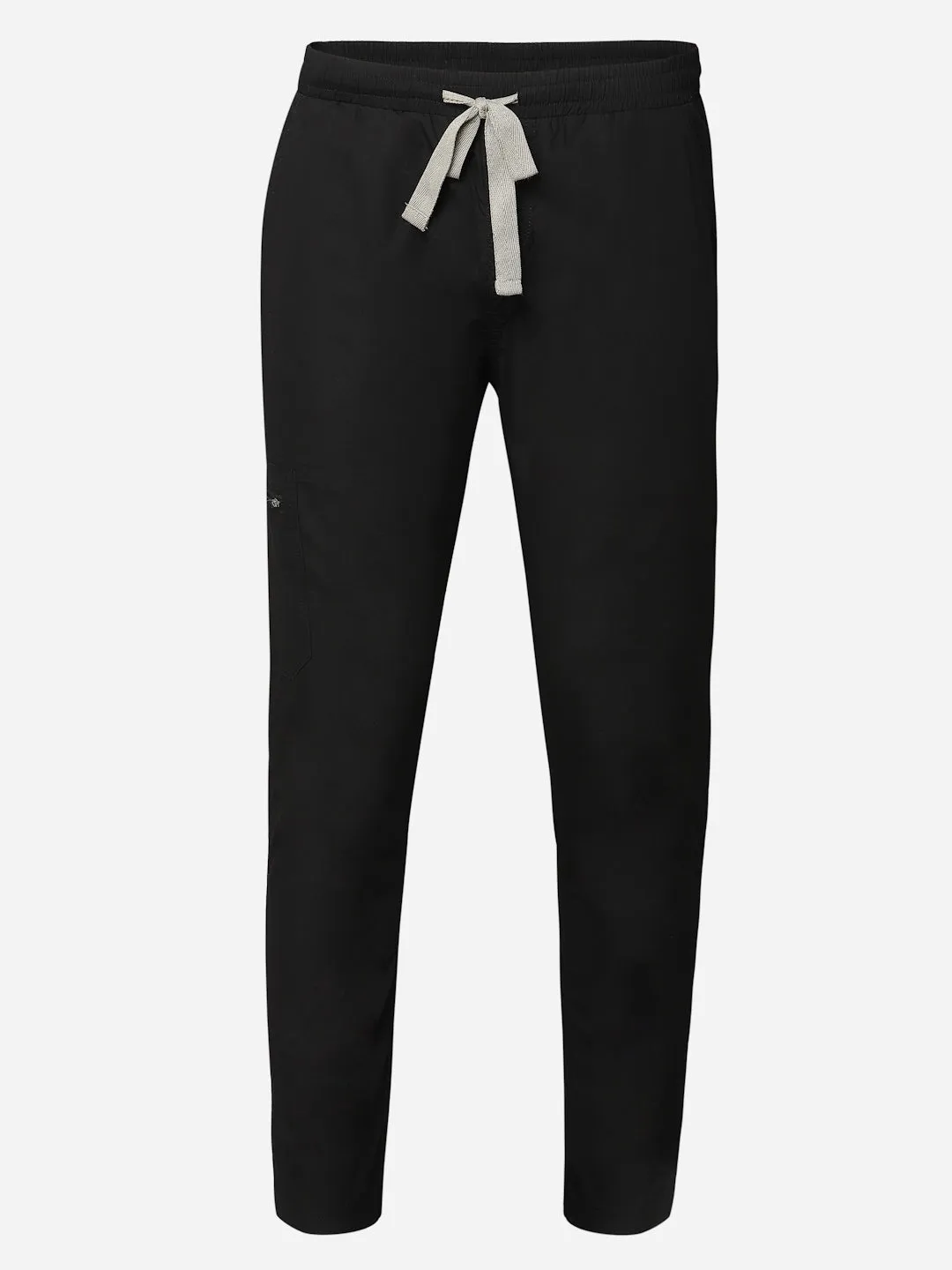 Classic Straight Pant Scrub - (Black) (Women's)