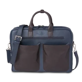 Cosimo Briefcase :: Navy