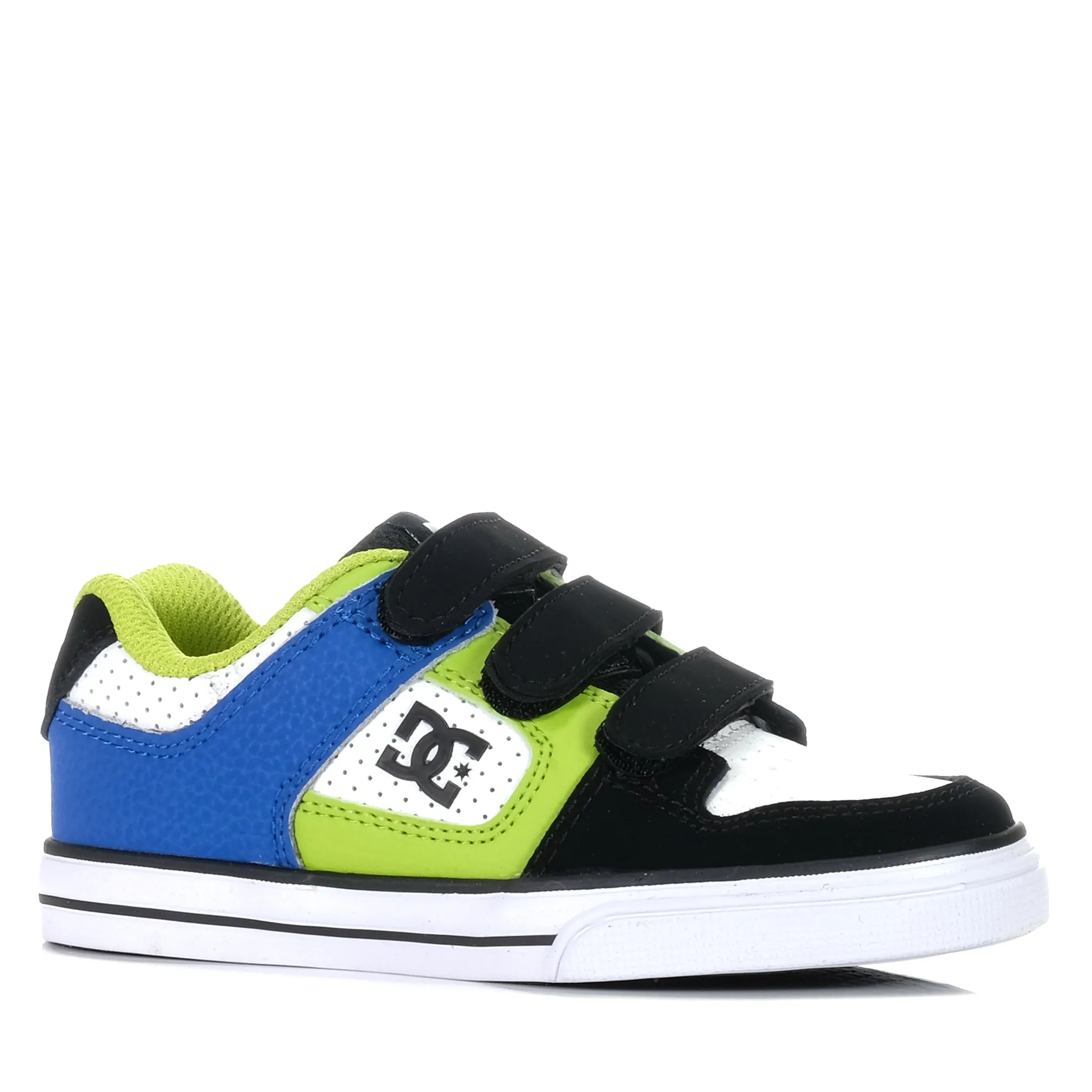 DC Pure Velcro Black/Blue