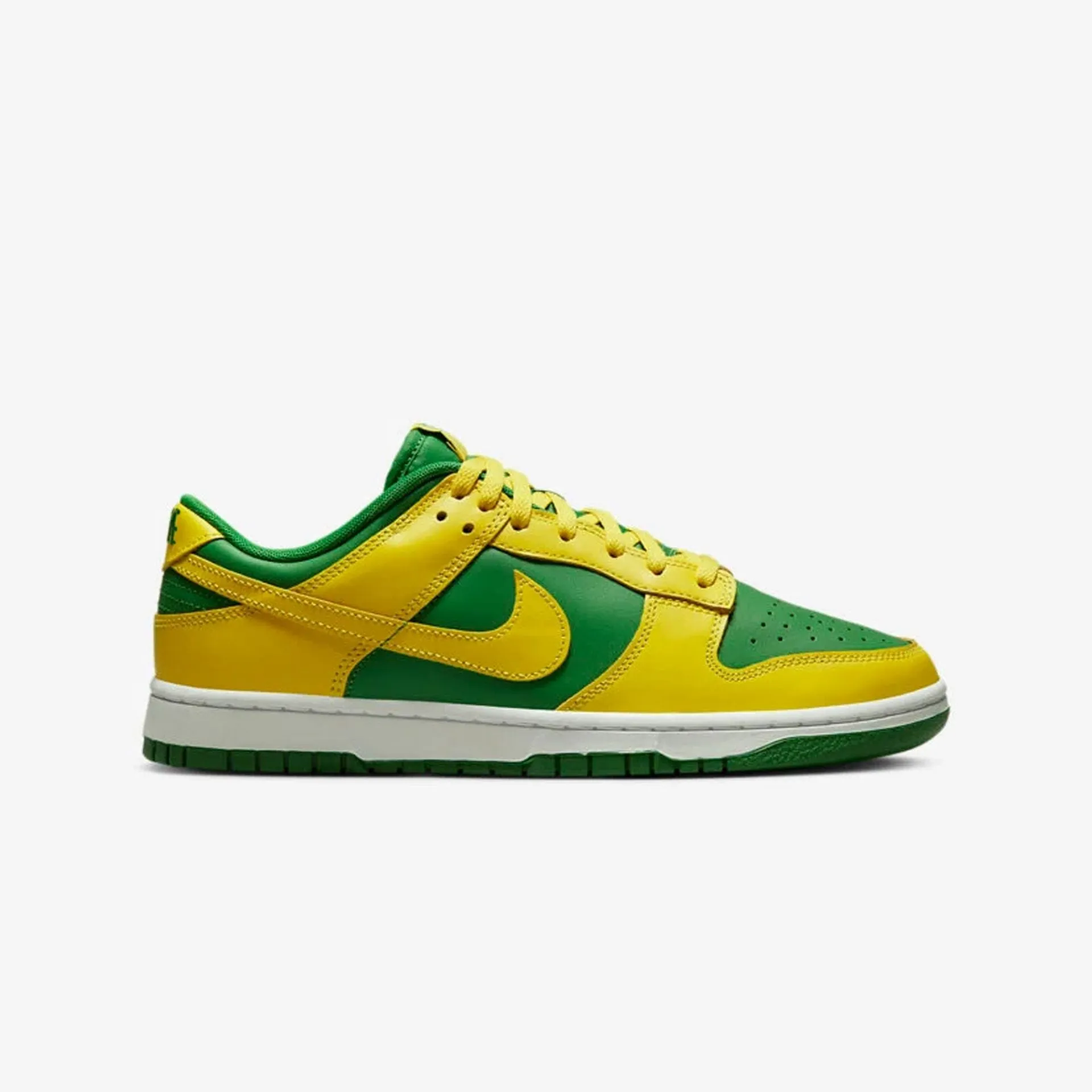 DUNK LOW RETRO 'APPLE GREEN/YELLOW STRIKE-WHITE'