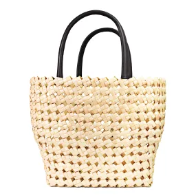 Everyday-Market Tote Basket Bag-Palm Leaf