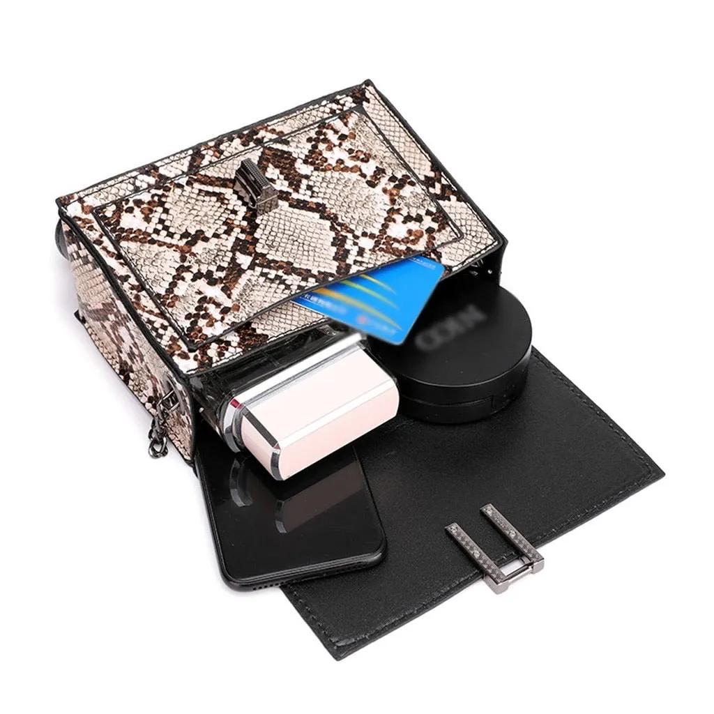 Evie Snakeskin Bag