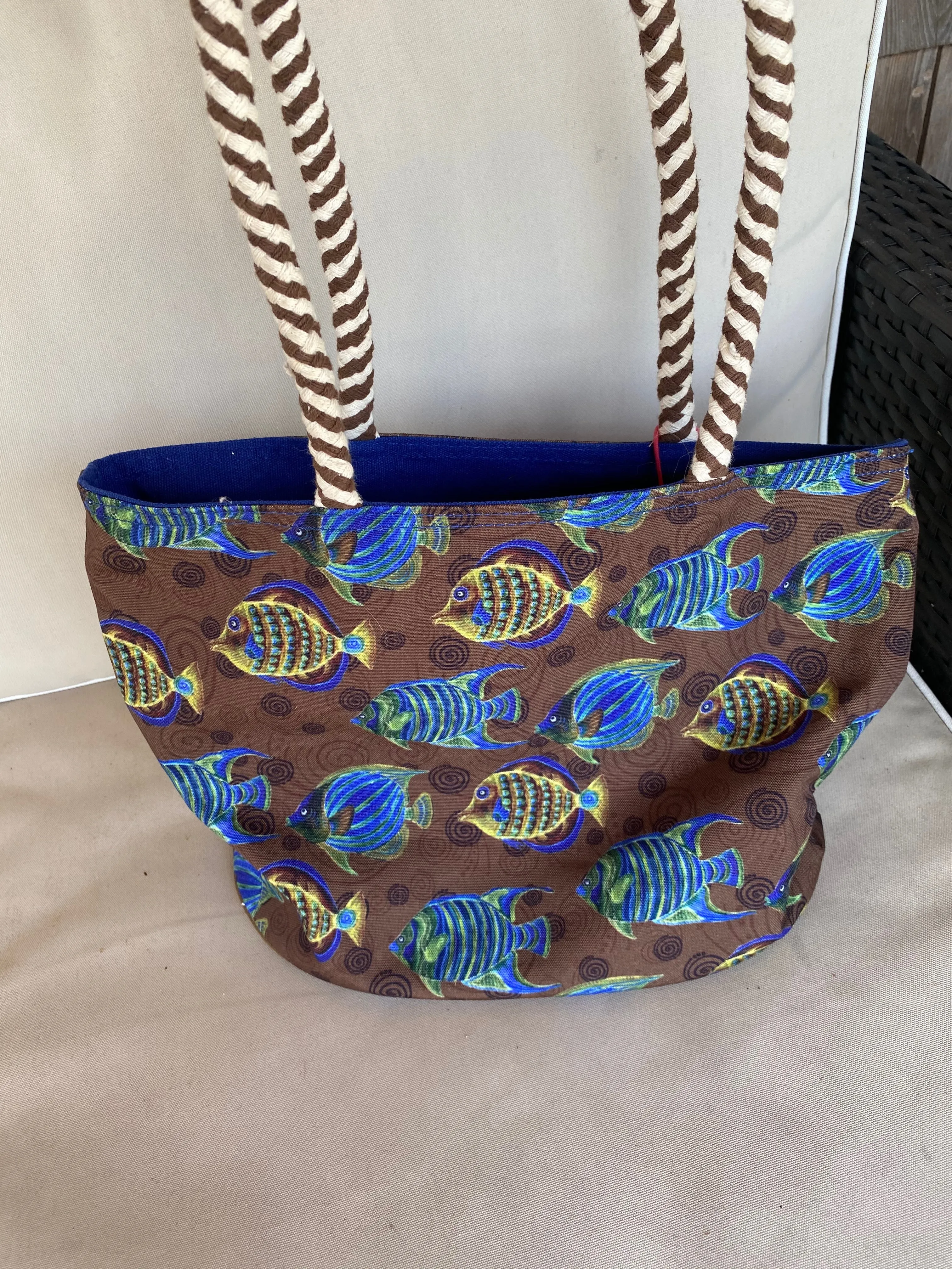 Fish School Small Handbag