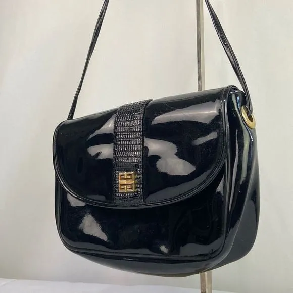 GivenchyVintageBlack Patent Bag