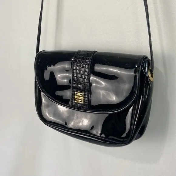 GivenchyVintageBlack Patent Bag