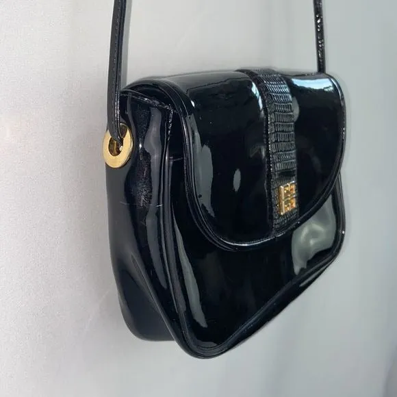 GivenchyVintageBlack Patent Bag