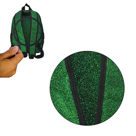 Green Glitter Medium Size NGIL Backpacks For Dance and Cheer Competition