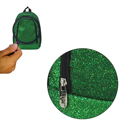 Green Glitter Medium Size NGIL Backpacks For Dance and Cheer Competition