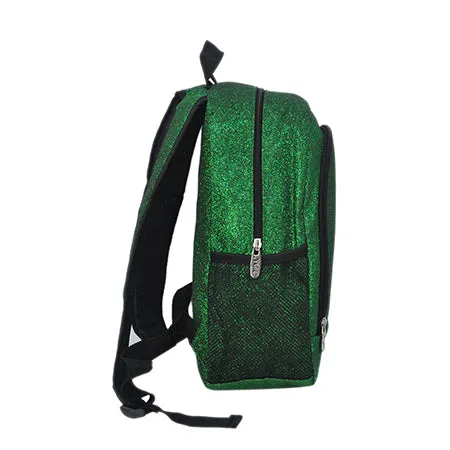 Green Glitter Medium Size NGIL Backpacks For Dance and Cheer Competition