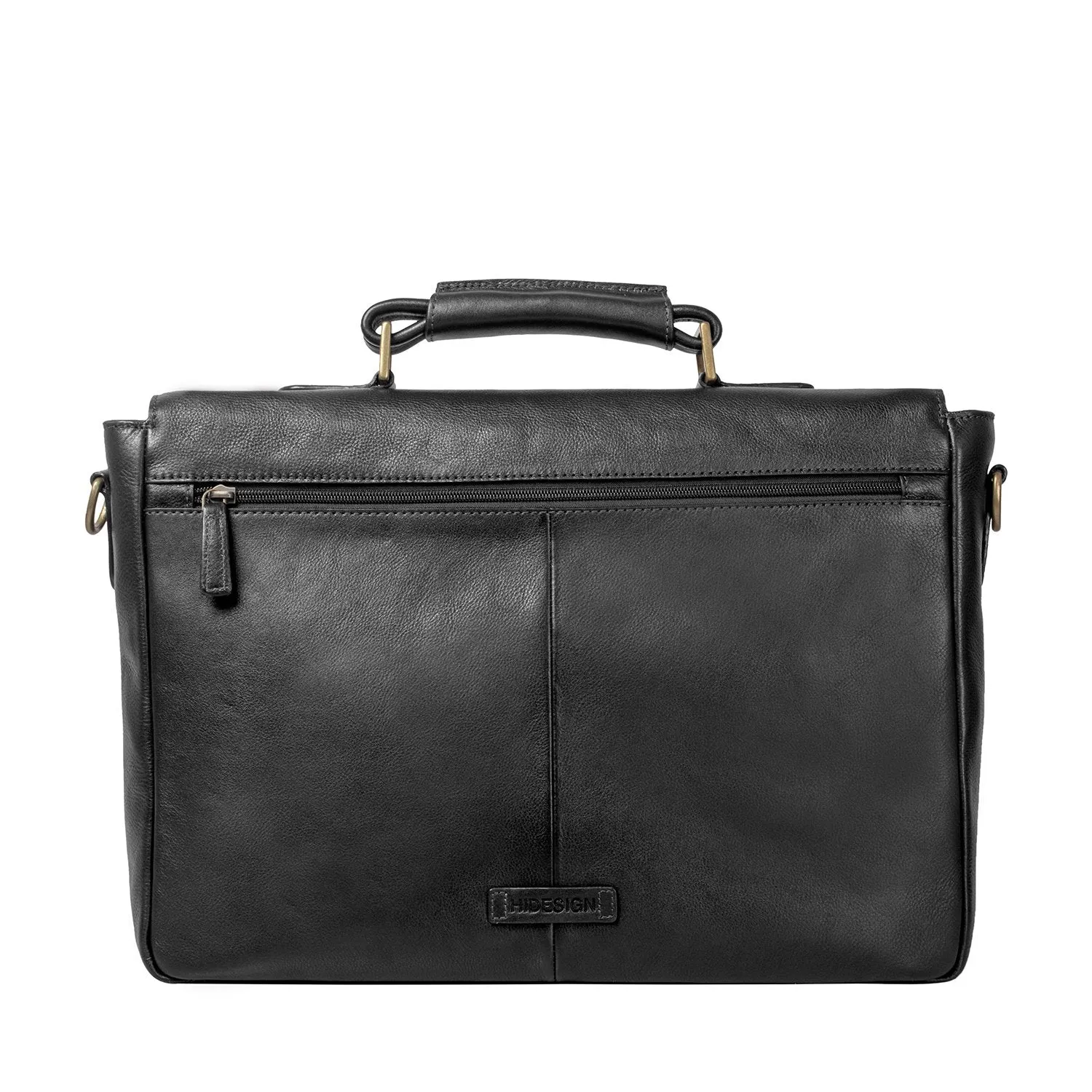 Hawkins Leather 15 Laptop Compatible Briefcase