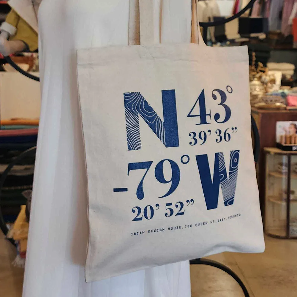 IDH Coordinates Tote Bag