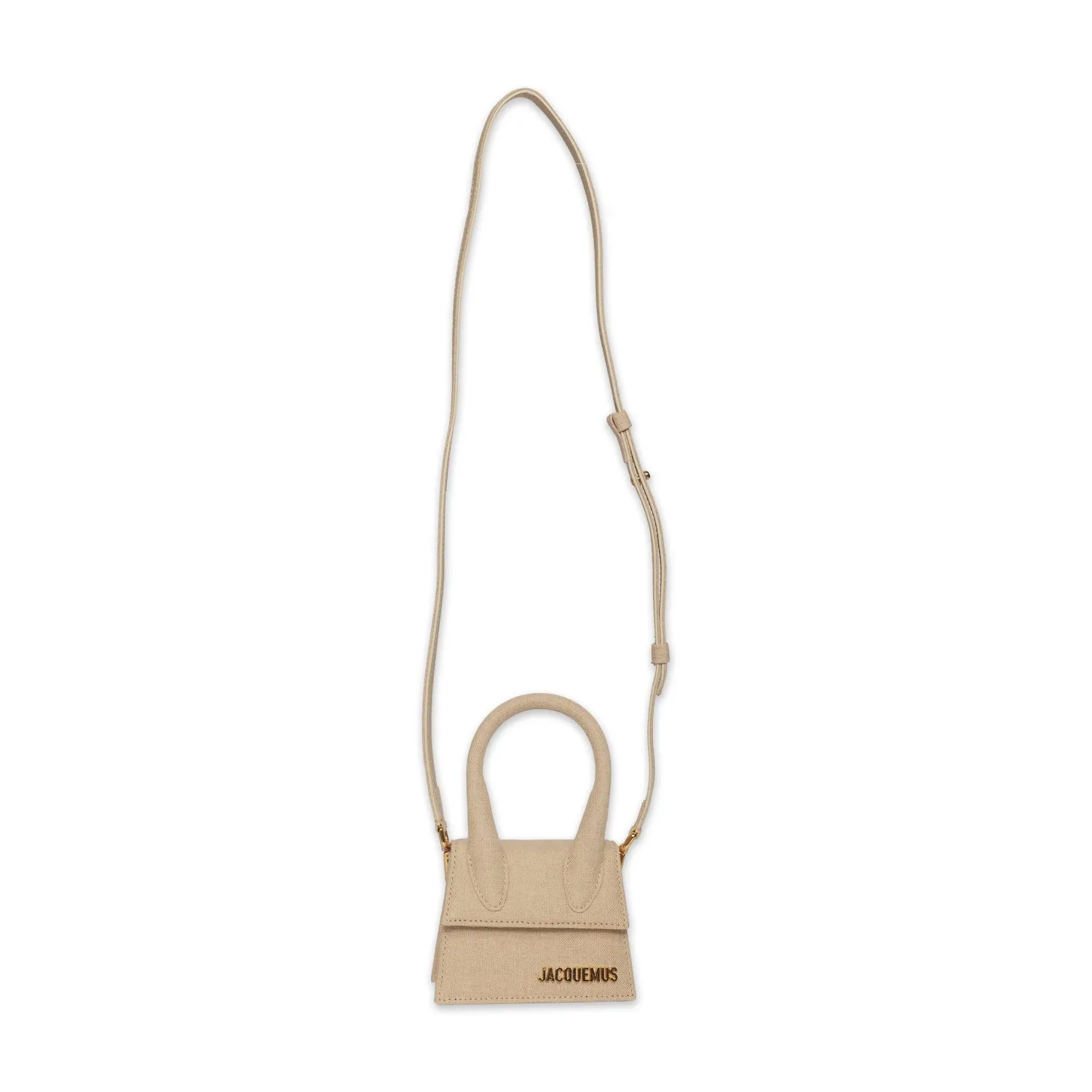 JACQUEMUS LE CHIQUITO HANDBAG IN BEIGE