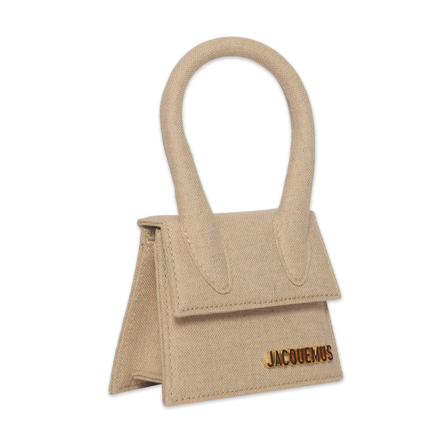 JACQUEMUS LE CHIQUITO HANDBAG IN BEIGE