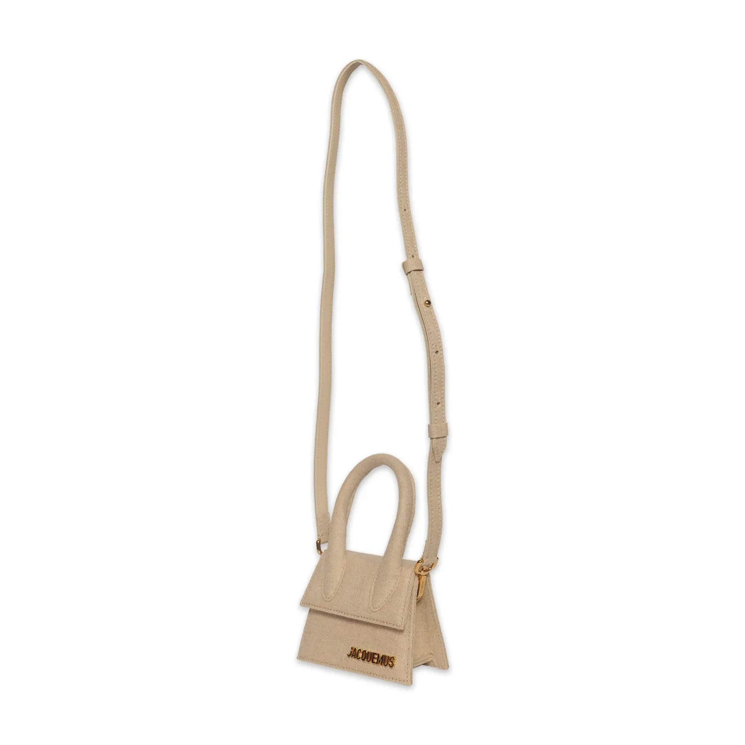 JACQUEMUS LE CHIQUITO HANDBAG IN BEIGE