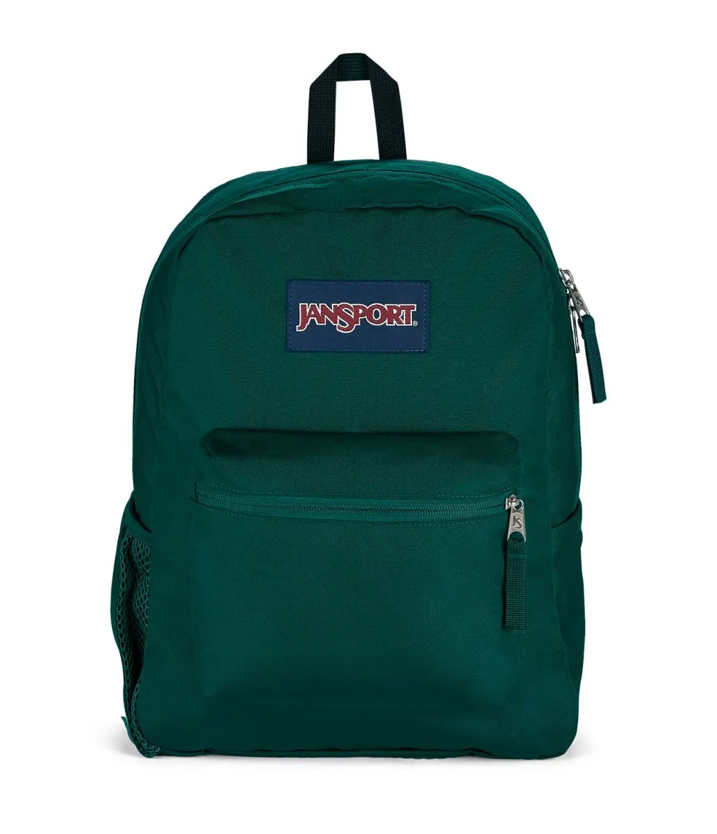 JANSPORT CROSS TOWN GREEN BACKPACK