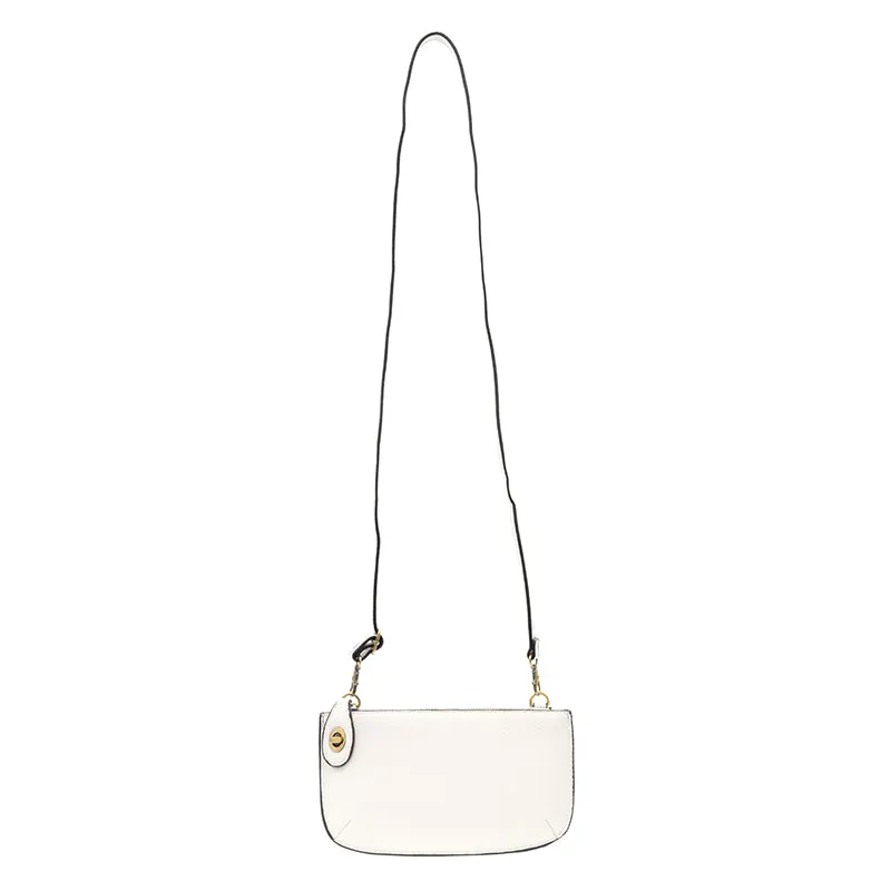 Joy Susan Mini Cross Body Clutch White