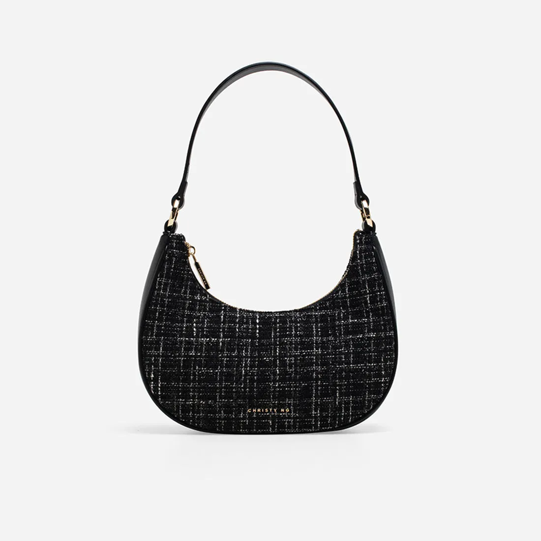 Julieta Tweed Hobo Bag