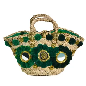 La Siciliana Bag - Coffa Paglia - Green, Red, Blue, Pink