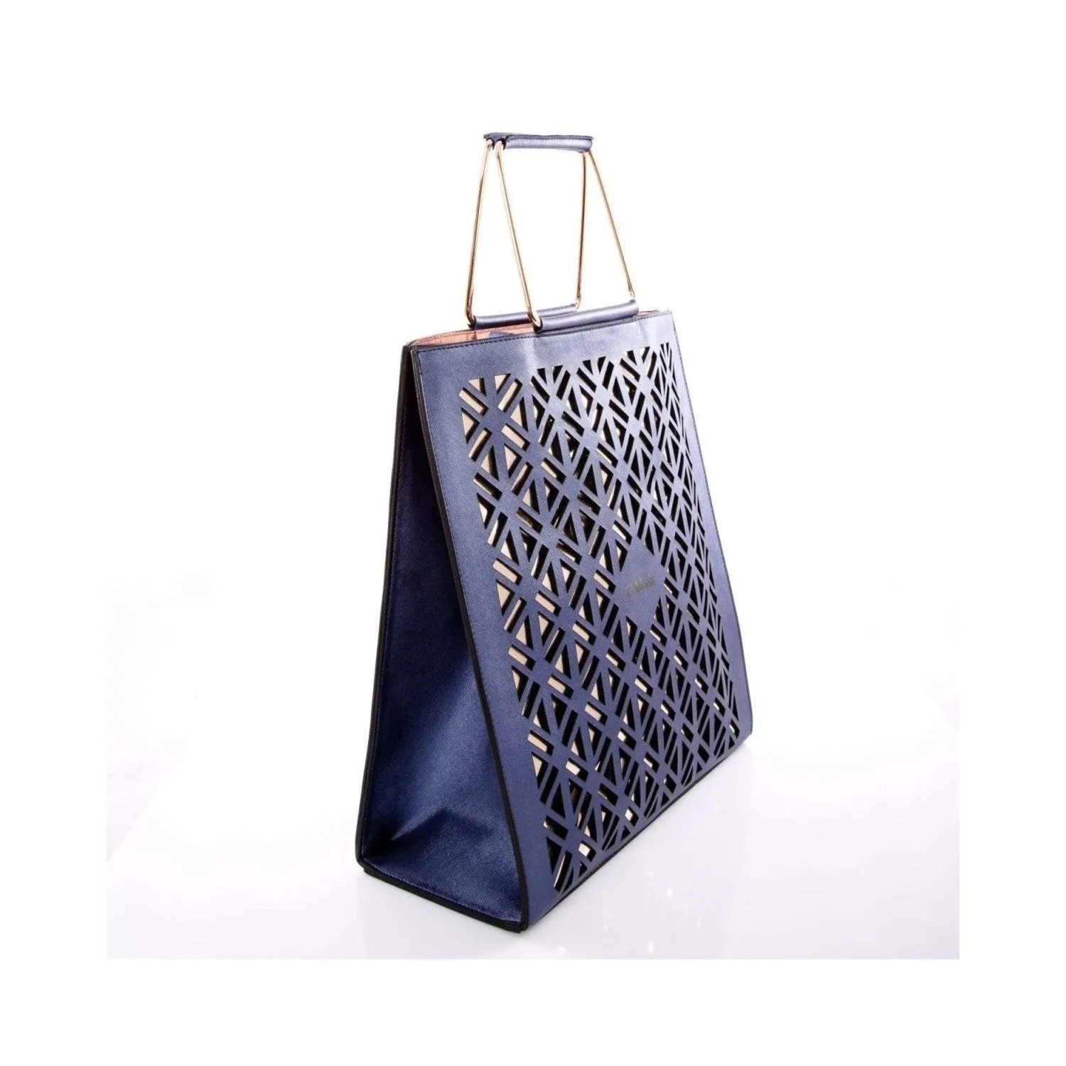 Large Lasercut Design PU Handbag