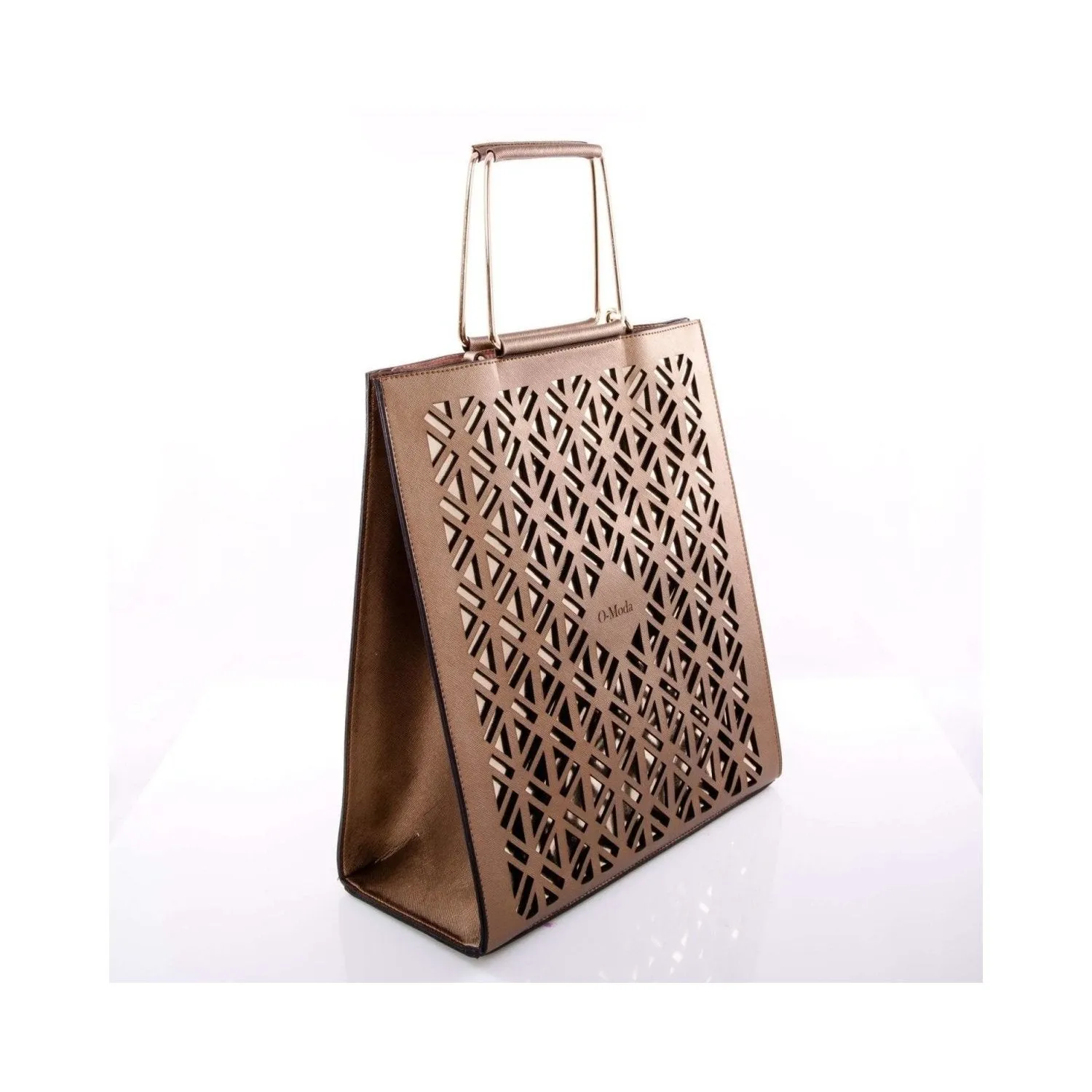 Large Lasercut Design PU Handbag