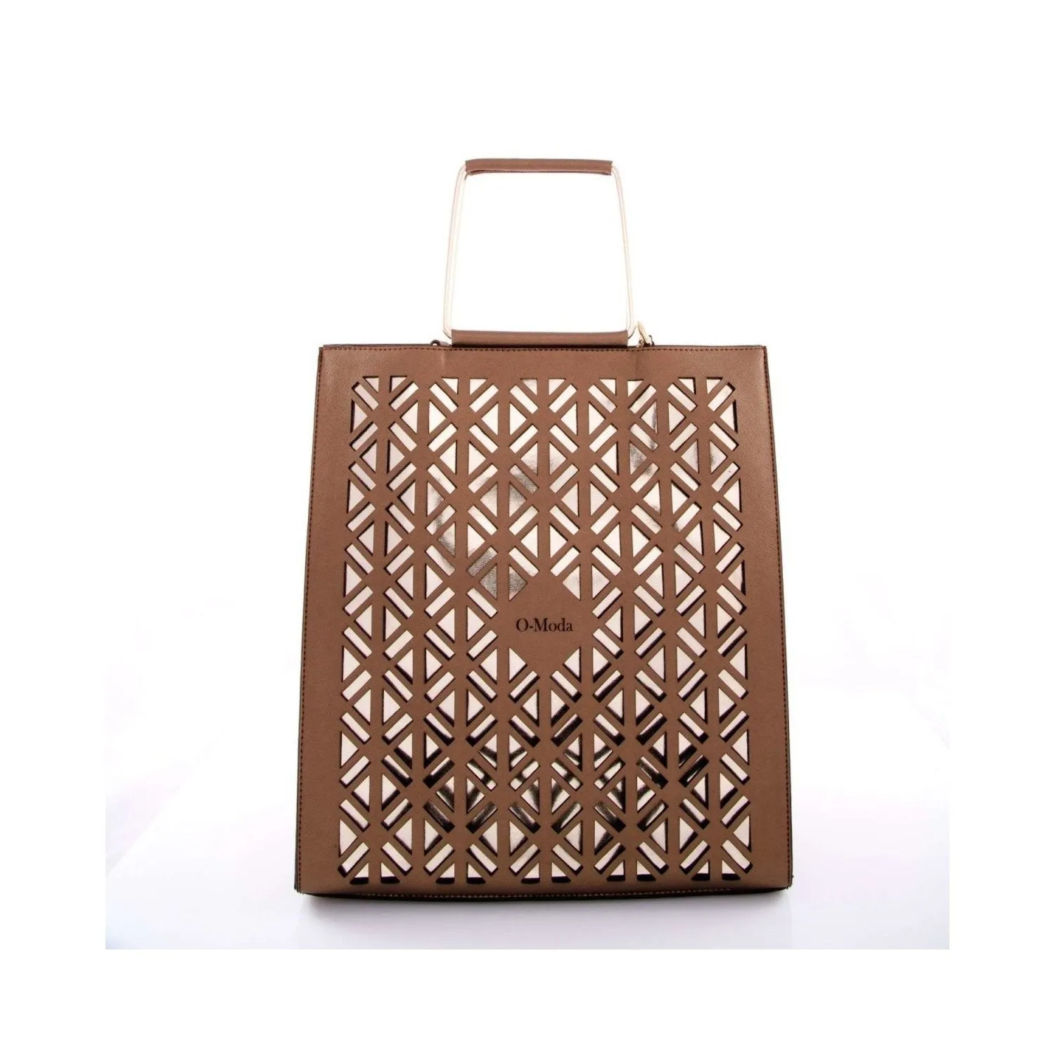 Large Lasercut Design PU Handbag