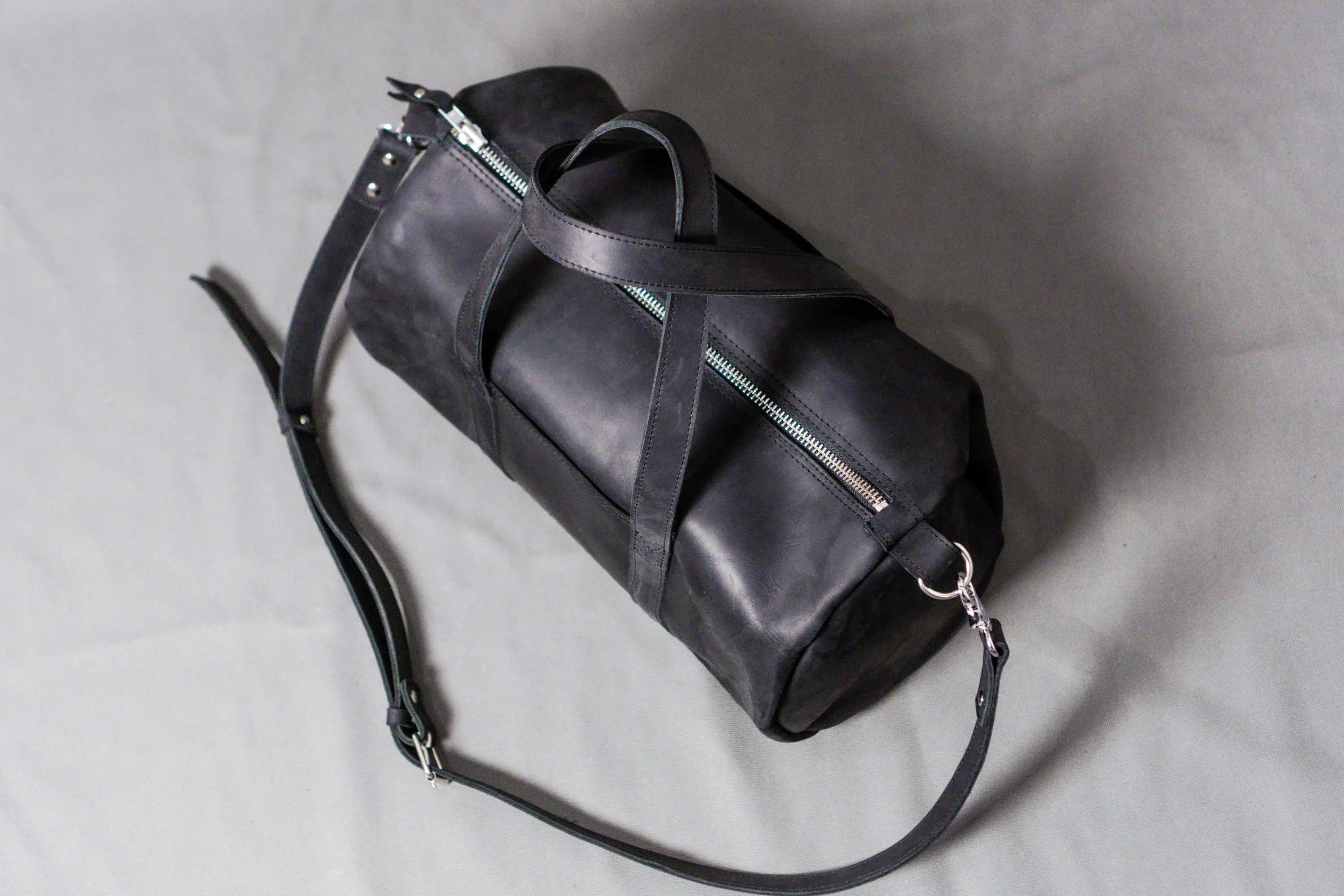 Leather Bag Duffle, Weekender, Gym, Everyday use, Travel, Minimalist Holdall