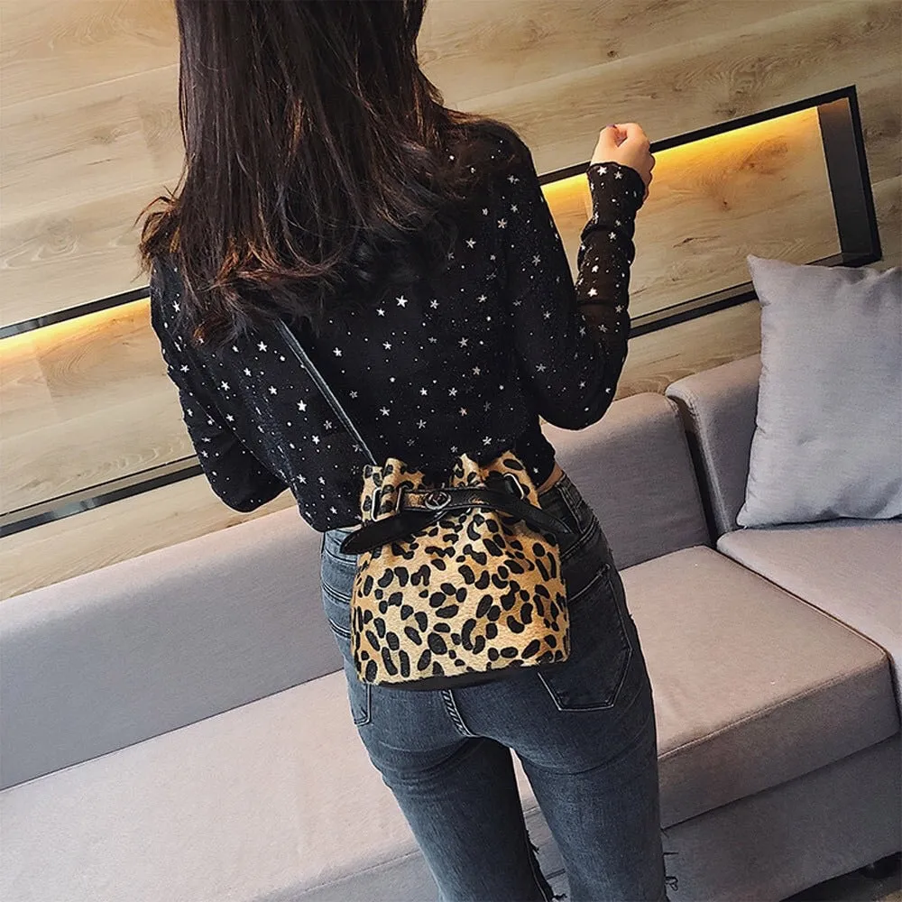 Mia Leopard Bag