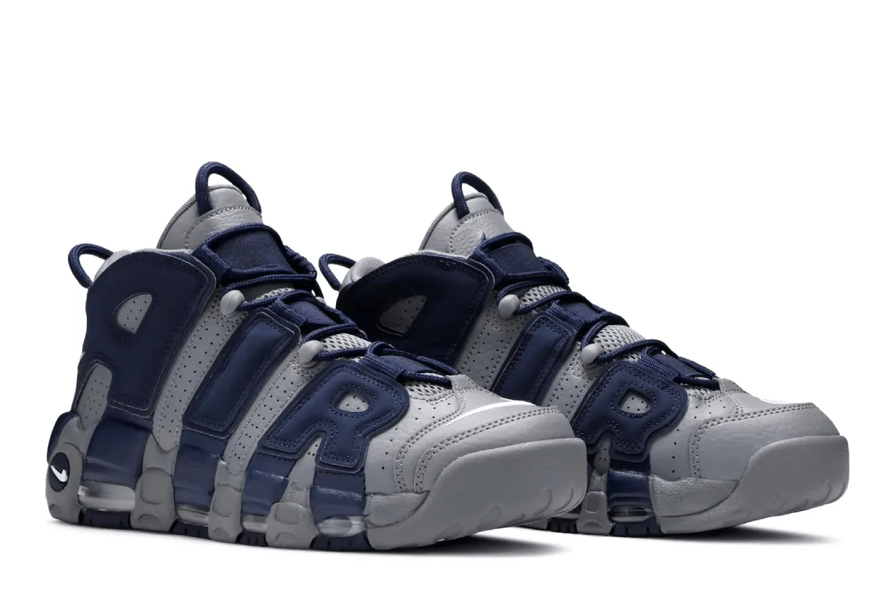 Nike Air More Uptempo Cool Grey Midnight Navy