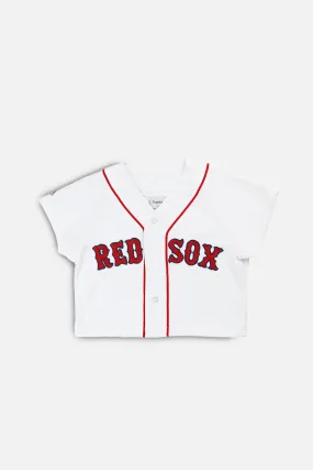 Rework Crop Boston Red Sox MLB Jersey - S