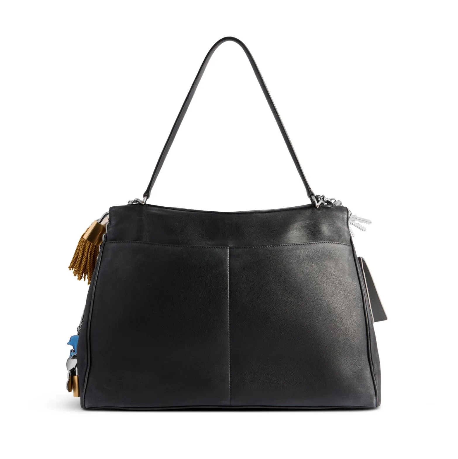 RODEO LARGE HANDBAG USED EFFECT - BLACK