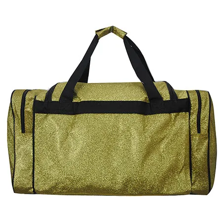 SALE! Gold Glitter NGIL Canvas 23 Duffle Bag