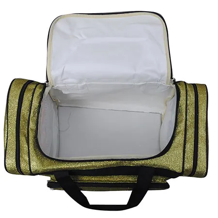 SALE! Gold Glitter NGIL Canvas 23 Duffle Bag