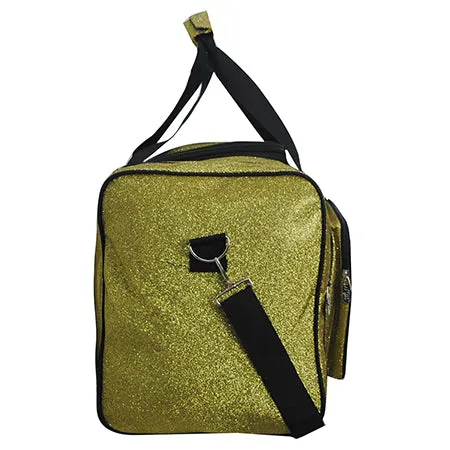 SALE! Gold Glitter NGIL Canvas 23 Duffle Bag