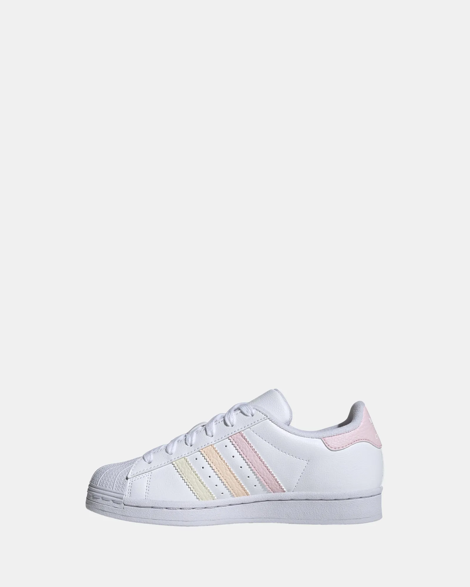 Superstar Foundation Grade School White/Pastel Multi