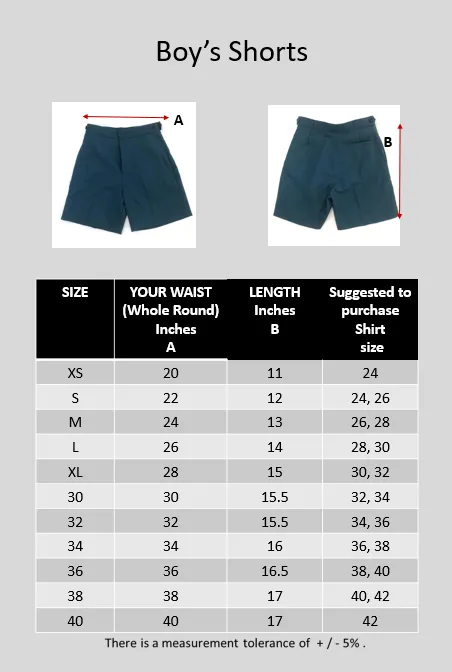 TNPS Boy's Shorts