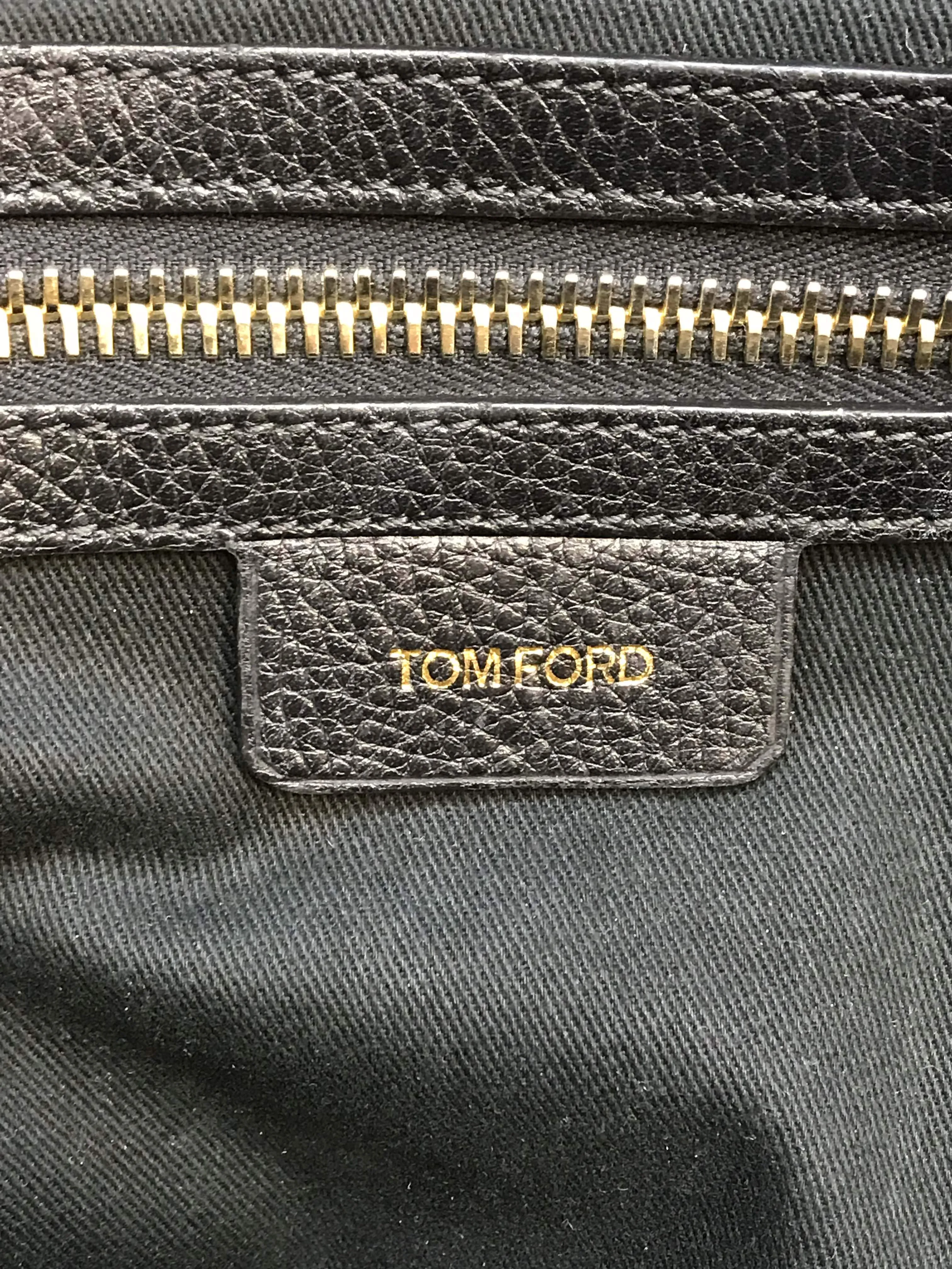 Tom Ford Textured Leather Backpack