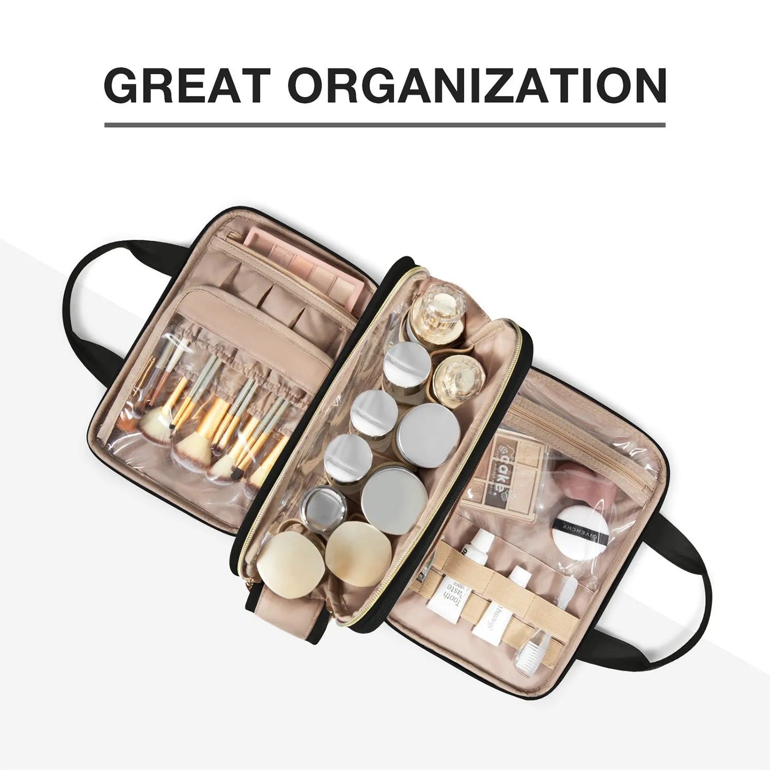 Travel Water-resistant Makeup Organizer Bag